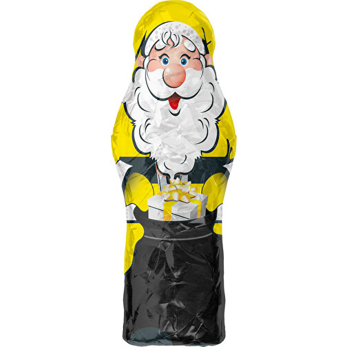 MyBrand Santa Maxi , gelb / schwarz, Alufolie, 13,00cm x 3,00cm x 5,00cm (Länge x Höhe x Breite), Bild 1