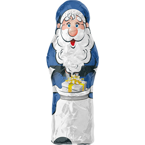 MyBrand Santa Maxi , dunkelblau / weiß, Alufolie, 13,00cm x 3,00cm x 5,00cm (Länge x Höhe x Breite), Bild 1