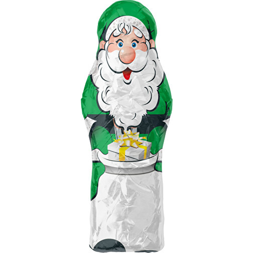 MyBrand Santa Maxi , grün / weiß, Alufolie, 13,00cm x 3,00cm x 5,00cm (Länge x Höhe x Breite), Bild 1