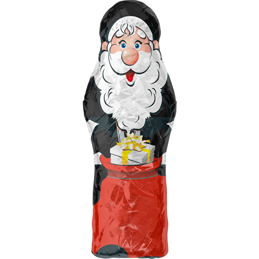 MyBrand Santa Maxi , schwarz / rot, Alufolie, 13,00cm x 3,00cm x 5,00cm (Länge x Höhe x Breite), Bild 1