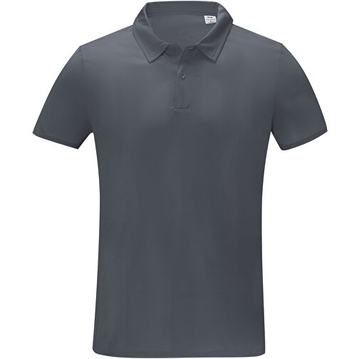 Deimos Poloshirt Cool Fit Mit Kurzärmeln Für Herren , storm grey, Mesh mit Cool Fit Finish 100% Polyester, 105 g/m2, XS, , Bild 3