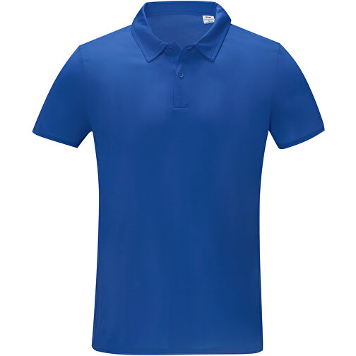 Deimos Poloshirt Cool Fit Mit Kurzärmeln Für Herren , blau, Mesh mit Cool Fit Finish 100% Polyester, 105 g/m2, 5XL, , Bild 3