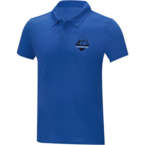 Deimos Poloshirt Cool Fit Mit Kurzärmeln Für Herren , blau, Mesh mit Cool Fit Finish 100% Polyester, 105 g/m2, M, , Bild 2