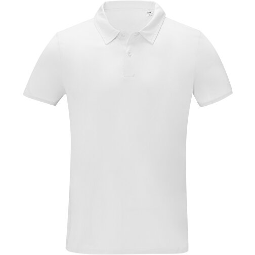 Deimos Poloshirt Cool Fit Mit Kurzärmeln Für Herren , weiß, Mesh mit Cool Fit Finish 100% Polyester, 105 g/m2, M, , Bild 3
