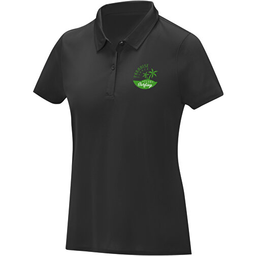 Deimos Poloshirt Cool Fit Mit Kurzärmeln Für Damen , schwarz, Mesh mit Cool Fit Finish 100% Polyester, 105 g/m2, S, , Bild 2