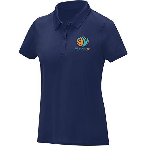 Deimos Poloshirt Cool Fit Mit Kurzärmeln Für Damen , navy, Mesh mit Cool Fit Finish 100% Polyester, 105 g/m2, XS, , Bild 2