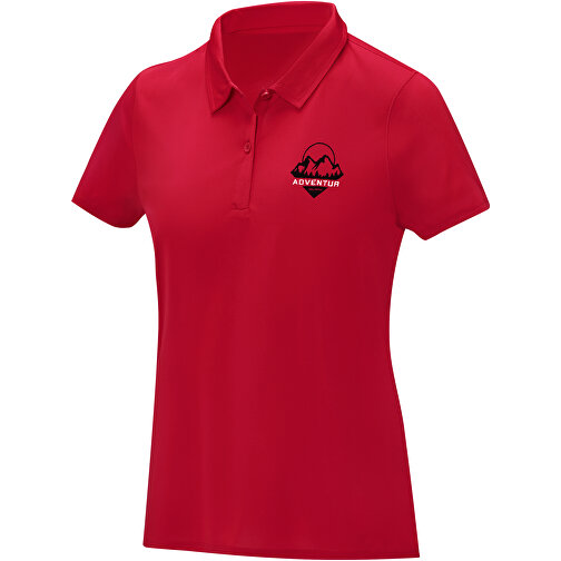 Deimos Poloshirt Cool Fit Mit Kurzärmeln Für Damen , rot, Mesh mit Cool Fit Finish 100% Polyester, 105 g/m2, L, , Bild 2