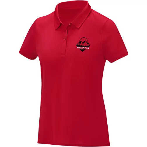 Polo Deimos en tissu léger et à manches courtes pour femme, Image 2