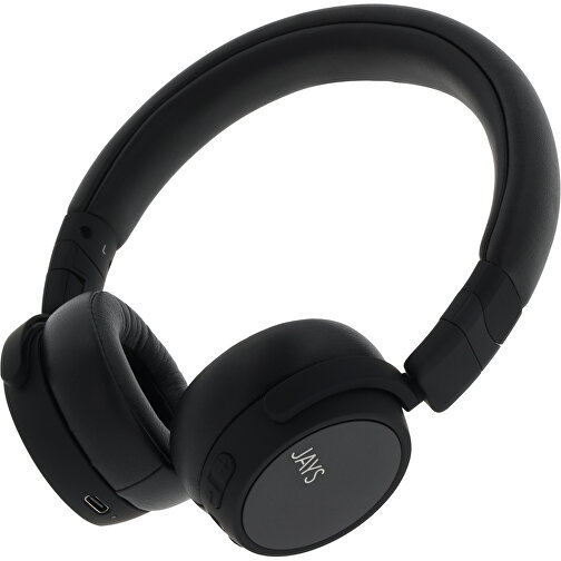 T00247 | Jays X-Seven Bluetooth-Kopfhörer , schwarz, ABS, 18,50cm x 15,00cm x 3,00cm (Länge x Höhe x Breite), Bild 1
