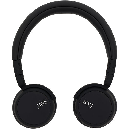 T00247 | Jays X-Seven Bluetooth-Kopfhörer , schwarz, ABS, 18,50cm x 15,00cm x 3,00cm (Länge x Höhe x Breite), Bild 3