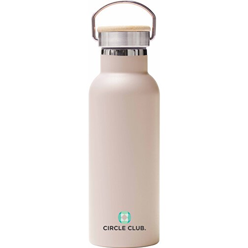 VINGA Miles Thermosflasche 500 Ml, Beige , beige, Edelstahl, 22,00cm (Höhe), Bild 4