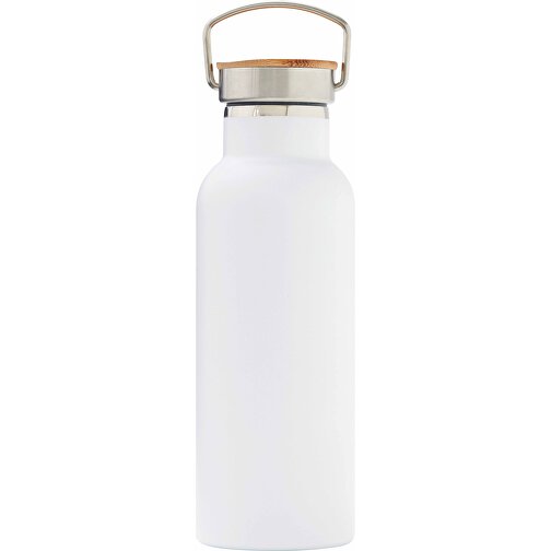VINGA Miles Thermosflasche 500 Ml, Weiß , weiß, Edelstahl, 22,00cm (Höhe), Bild 1