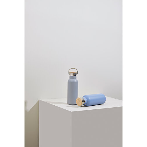 VINGA Miles Thermosflasche 500 Ml, Hellblau , hellblau, Edelstahl, 22,00cm (Höhe), Bild 5