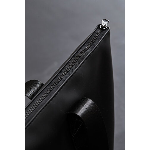 VINGA Baltimore Tote Bag, Schwarz , schwarz, Polyester, 46,00cm x 36,00cm (Länge x Höhe), Bild 4