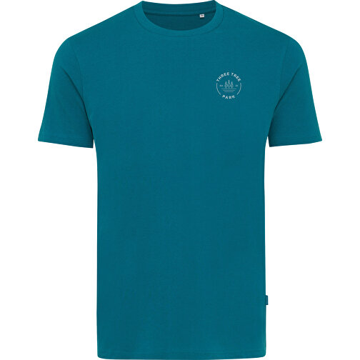 Iqoniq Bryce T-Shirt Aus Recycelter Baumwolle, Verdigris , verdigris, 50% recycelte und 50% biologische Baumwolle, XXL, 77,00cm x 0,50cm (Länge x Höhe), Bild 3