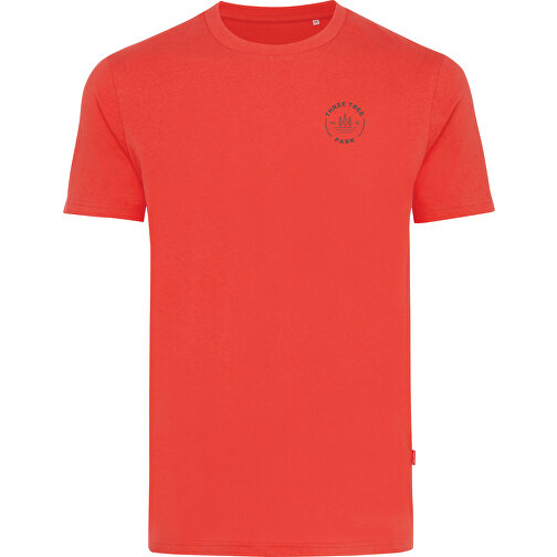 Iqoniq Bryce T-Shirt Aus Recycelter Baumwolle, Luscious Red , luscious red, 50% recycelte und 50% biologische Baumwolle, XXXL, 79,00cm x 0,50cm (Länge x Höhe), Bild 3