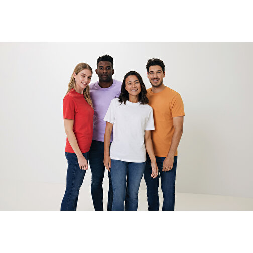 Iqoniq Bryce T-Shirt Aus Recycelter Baumwolle, Luscious Red , luscious red, 50% recycelte und 50% biologische Baumwolle, XXL, 77,00cm x 0,50cm (Länge x Höhe), Bild 5