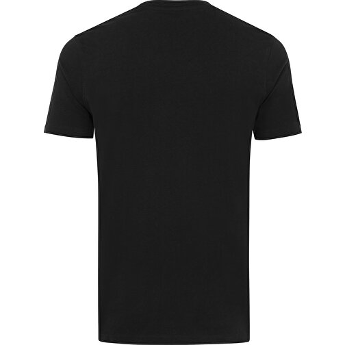 Iqoniq Bryce T-Shirt Aus Recycelter Baumwolle, Schwarz , schwarz, 50% recycelte und 50% biologische Baumwolle, XXS, 65,00cm x 0,50cm (Länge x Höhe), Bild 2
