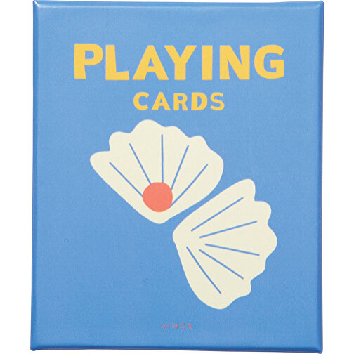 VINGA Spielkarten Couchtisch, Blau , blau, Papier, 5,70cm x 8,70cm (Länge x Höhe), Bild 2