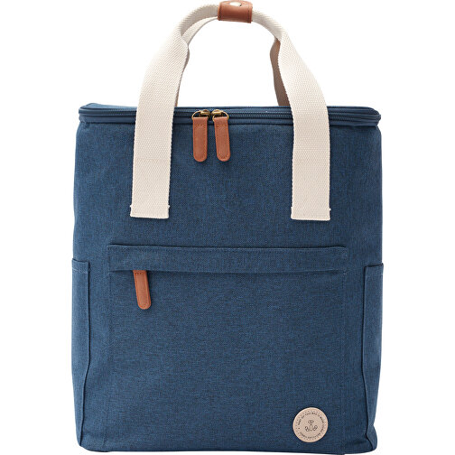 VINGA Sortino Wanderkühlrucksack, Blau , blau, PET - recycelt, 30,50cm x 36,00cm (Länge x Höhe), Bild 1