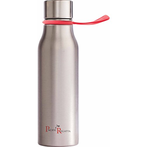 VINGA Lean Trinkflasche, Rot , rot, Edelstahl, 22,90cm (Höhe), Bild 3