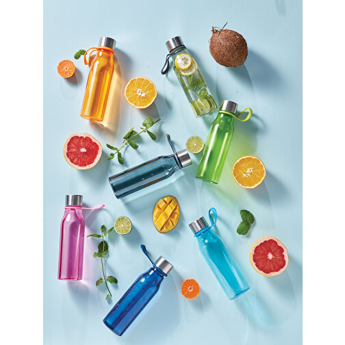 VINGA Lean Wasserflasche, Orange , orange, Tritan, 23,50cm (Höhe), Bild 6