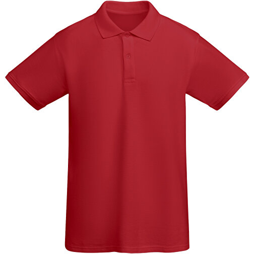 Prince Poloshirt Für Herren , rot, Piqué Strick 100% Bio Baumwolle, 210 g/m2, XL, , Bild 1