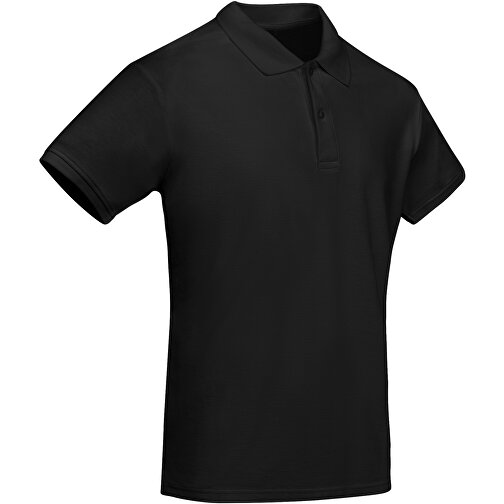 Prince Poloshirt Für Herren , schwarz, Piqué Strick 100% Bio Baumwolle, 210 g/m2, L, , Bild 4