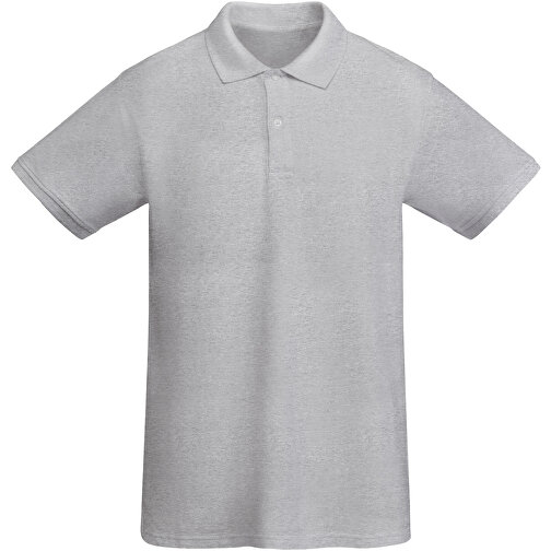 Prince Poloshirt Für Herren , marl grey, Piqué Strick 100% Bio Baumwolle, 210 g/m2, 2XL, , Bild 1