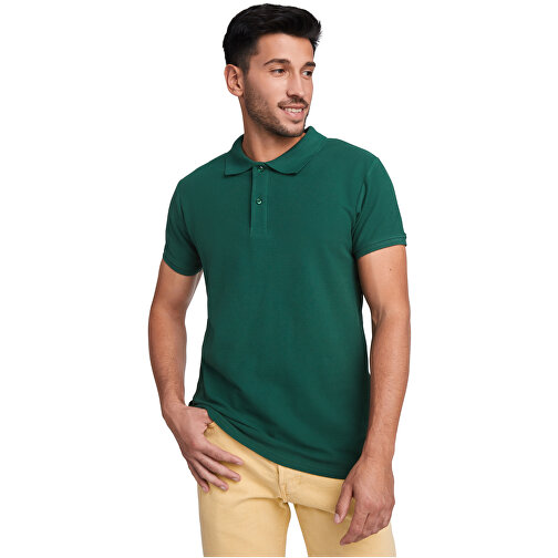 Prince Poloshirt Für Herren , weiß, Piqué Strick 100% Bio Baumwolle, 210 g/m2, L, , Bild 4