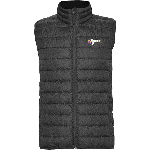 Oslo Isolierter Bodywarmer Für Herren , heather schwarz, 100% Polyester, 290 g/m2, Lining,  100% Polyester, Padding/filling,  100% Polyester, L, , Bild 2