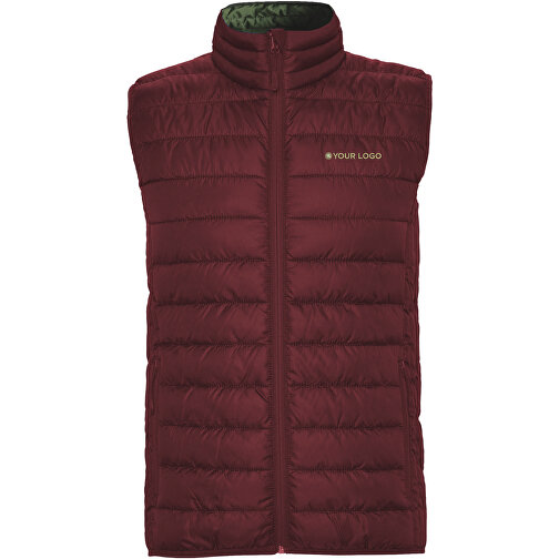 Oslo Isolierter Bodywarmer Für Herren , garnet, 100% Polyester, 290 g/m2, Lining,  100% Polyester, Padding/filling,  100% Polyester, L, , Bild 2