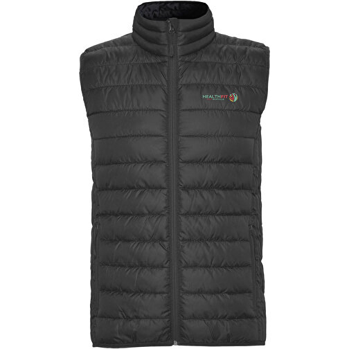 Oslo Isolierter Bodywarmer Für Herren , ebony, 100% Polyester, 290 g/m2, Lining,  100% Polyester, Padding/filling,  100% Polyester, M, , Bild 2