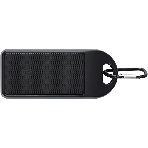 Omni 3 W IPX4 Bluetooth®-Lautsprecher Aus Recyceltem RCS Kunststoff , schwarz, Recycelter ABS Kunststoff, 12,00cm x 2,70cm x 5,00cm (Länge x Höhe x Breite), Bild 4