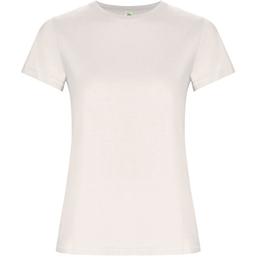 Golden T-Shirt Für Damen , vintage white, Single jersey Strick 100% Bio Baumwolle, 160 g/m2, L, , Bild 1