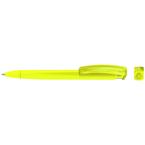 TRINITY K Transparent RECY , uma, gelb, Kunststoff, 14,50cm (Länge), Bild 3