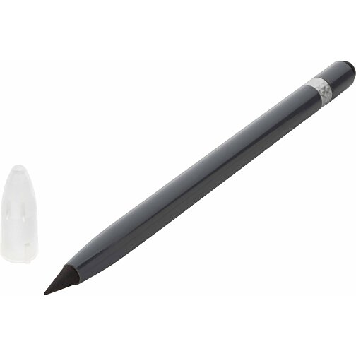 Bolígrafo de aluminio sin tinta con goma de borrar, Imagen 1