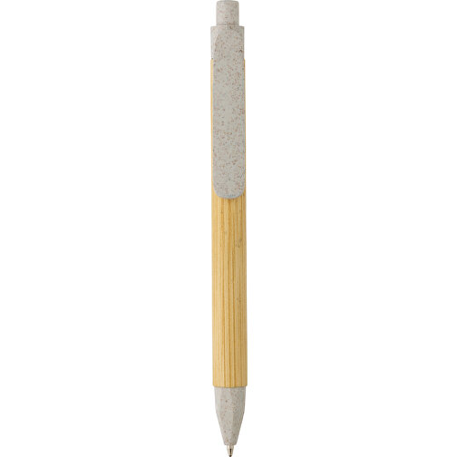 Kugelschreiber Aus Recyceltem Papier, Off White , off white, Papier, 13,90cm (Höhe), Bild 2