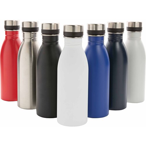 Deluxe Wasserflasche Aus RCS Recyceltem Stainless-Steel, Rot , rot, Rostfreier Stahl - recycelt, 21,50cm (Höhe), Bild 7