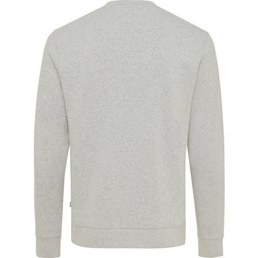 Iqoniq Denali Ungefärbt. Rundhals-Sweater Aus Recycelter BW, Heather Grey , heather grey, 50% recycelte und 50% biologische Baumwolle, XL, 75,50cm x 1,00cm (Länge x Höhe), Bild 2