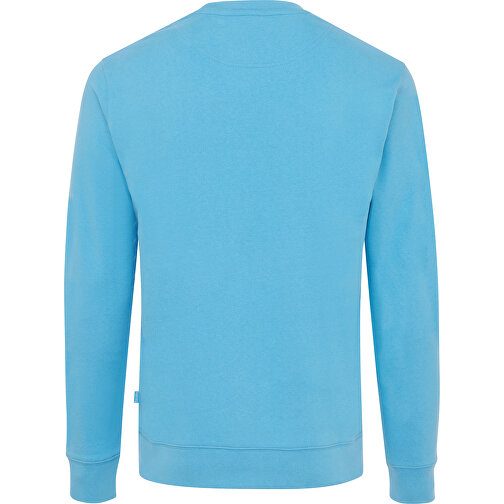 Iqoniq Zion Rundhals-Sweater Aus Recycelter Baumwolle, Tranquil Blue , tranquil blue, 50% recycelte und 50% biologische Baumwolle, XXL, 77,50cm x 1,00cm (Länge x Höhe), Bild 2
