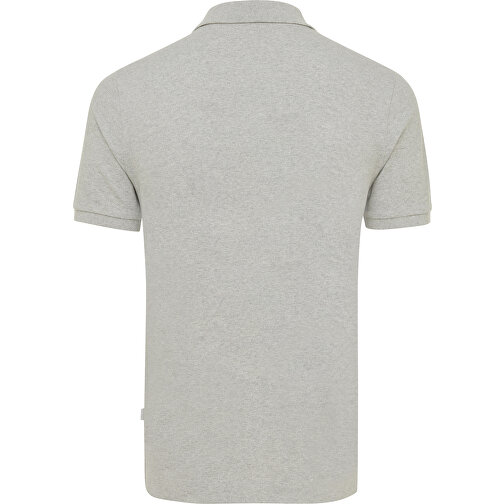 Iqoniq Yosemite Piqué-Poloshirt Aus Recycelter Baumwolle, Heather Grey , heather grey, 50% recycelte und 50% biologische Baumwolle, XXS, 65,00cm x 0,50cm (Länge x Höhe), Bild 2