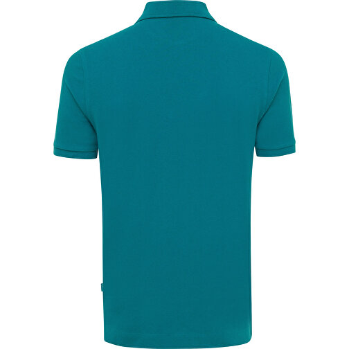 Iqoniq Yosemite Piqué-Poloshirt Aus Recycelter Baumwolle, Verdigris , verdigris, 50% recycelte und 50% biologische Baumwolle, M, 71,00cm x 0,50cm (Länge x Höhe), Bild 2