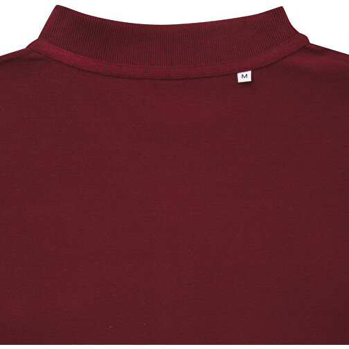 Iqoniq Yosemite Piqué-Poloshirt Aus Recycelter Baumwolle, Burgunderrot , burgunderrot, 50% recycelte und 50% biologische Baumwolle, XS, 67,00cm x 0,50cm (Länge x Höhe), Bild 4