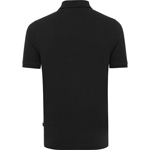 Iqoniq Yosemite Piqué-Poloshirt Aus Recycelter Baumwolle, Schwarz , schwarz, 50% recycelte und 50% biologische Baumwolle, XXS, 65,00cm x 0,50cm (Länge x Höhe), Bild 2