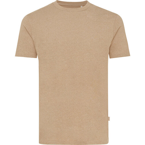 Iqoniq Manuel Ungefärbtes T-Shirt Aus Recycelter Baumwolle, Heather Brown , heather brown, 50% recycelte und 50% biologische Baumwolle, XXXL, 79,00cm x 0,50cm (Länge x Höhe), Bild 1