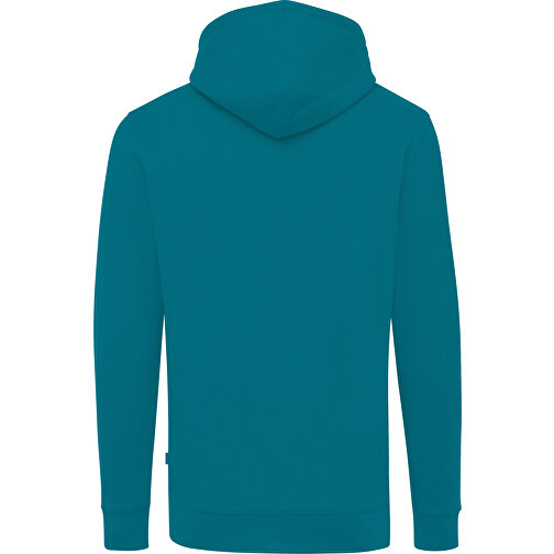 Iqoniq Jasper Hoodie Aus Recycelter Baumwolle, Verdigris , verdigris, 50% recycelte und 50% biologische Baumwolle, XS, 68,00cm x 1,00cm (Länge x Höhe), Bild 2