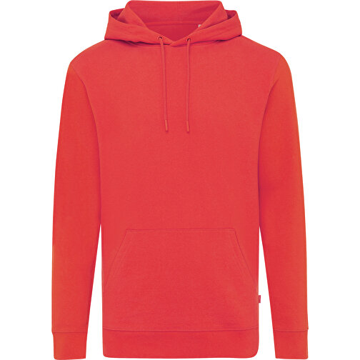 Iqoniq Jasper Hoodie Aus Recycelter Baumwolle, Luscious Red , luscious red, 50% recycelte und 50% biologische Baumwolle, M, 72,00cm x 1,00cm (Länge x Höhe), Bild 1