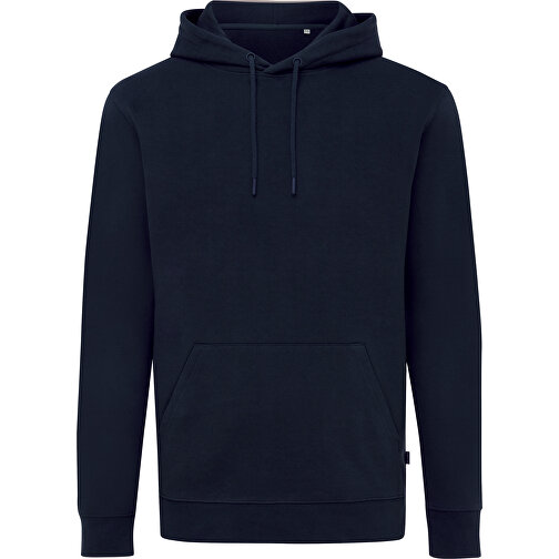 Iqoniq Jasper Hoodie Aus Recycelter Baumwolle, Navy Blau , navy blau, 50% recycelte und 50% biologische Baumwolle, XS, 68,00cm x 1,00cm (Länge x Höhe), Bild 1