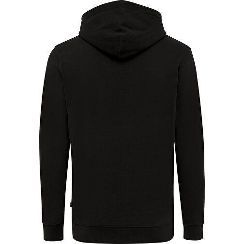 Iqoniq Jasper Hoodie Aus Recycelter Baumwolle, Schwarz , schwarz, 50% recycelte und 50% biologische Baumwolle, S, 70,00cm x 1,00cm (Länge x Höhe), Bild 2